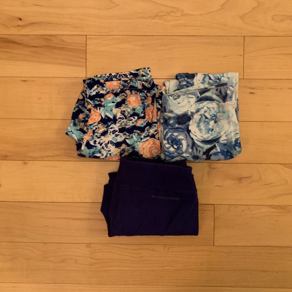 Set of 3 Girls Size Small 6-8 Leggings